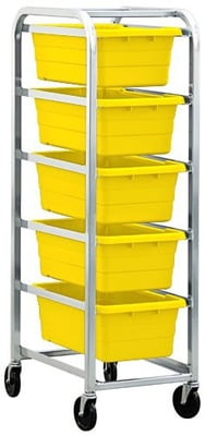 MOBILE TUB RACKS - HTR5-2516-8-Y