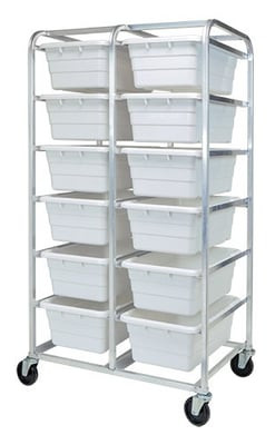 MOBILE TUB RACKS - HTR12-2516-8-W