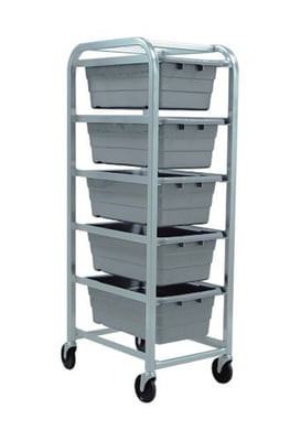 MOBILE TUB RACKS - HTR5-2516-8-GY