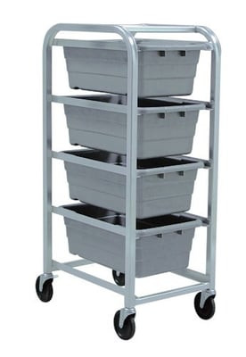 MOBILE TUB RACKS - HTR4-2516-8-GY