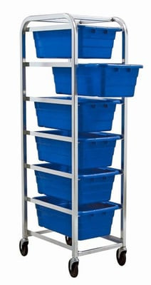 MOBILE TUB RACKS - HTR6-2516-8-B