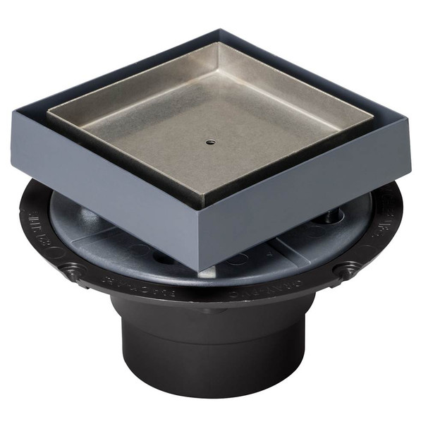 Tile Drain Shower Pan Abs 2in