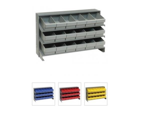 PICK RACK SYSTEMS WITH SUPER TUFF EURO DRAWERS - HQPRHA-601-Y