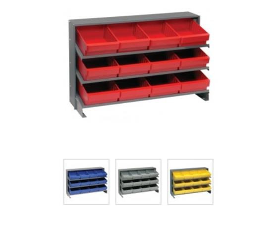 PICK RACK SYSTEMS WITH SUPER TUFF EURO DRAWERS - HQPRHA-701-GY
