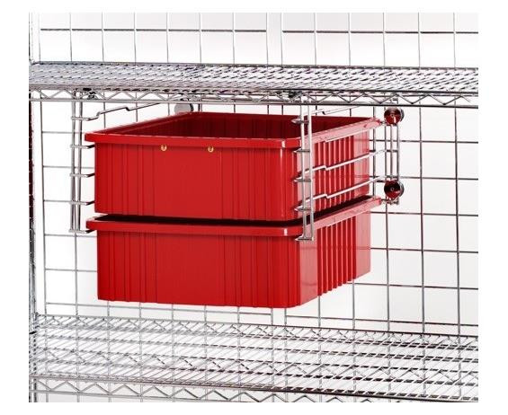 CHROME WIRE SHELVING UNIT ACCESSORIES - HDDS-24
