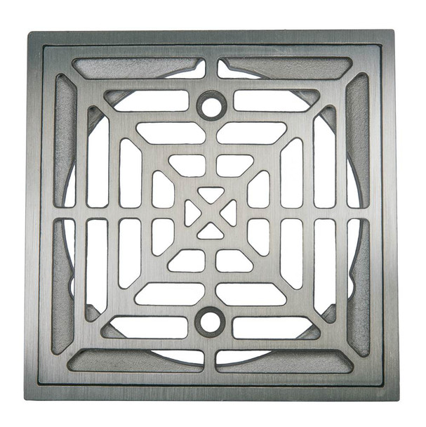 Thin Strainer & Ring Cast Nickel Finish 4.5 Sq