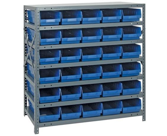 SHELF BIN UNITS -- COMPLETE PACKAGES - H1839-104-B