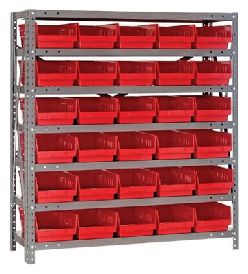 SHELF BIN UNITS -- COMPLETE PACKAGES - H1239-102-R