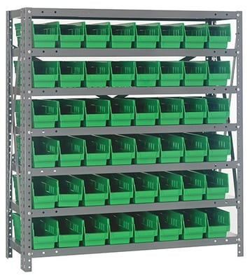 SHELF BIN UNITS -- COMPLETE PACKAGES - H1239-101-G