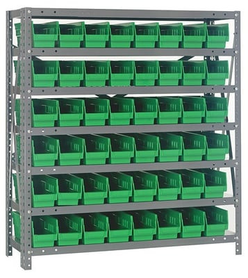 SHELF BIN UNITS -- COMPLETE PACKAGES - H1839-103-G