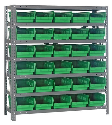 SHELF BIN UNITS -- COMPLETE PACKAGES - H1839-104-G
