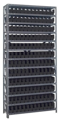SHELF BIN UNITS -- COMPLETE PACKAGES - H1275-100-BK