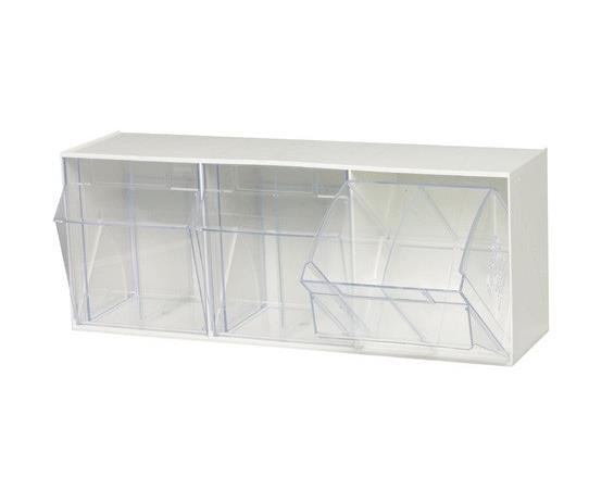 CLEAR TIP OUT BINS - HQTB303-W