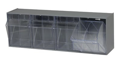 CLEAR TIP OUT BINS - HQTB304-GY