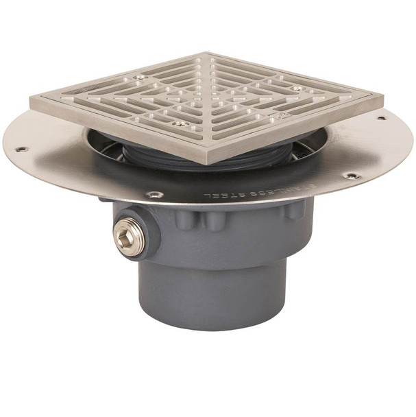 Drain Body Halo 3 Pvc