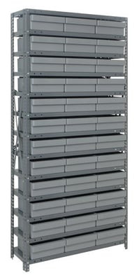 EURO DRAWER SHELVING SYSTEMS - H1275-801-GY