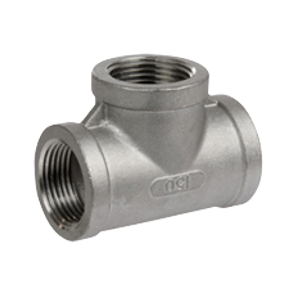 150# Stainless Steel Threaded Tee