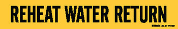Brady 7314-1HV Self-Adhesive Pipe Marker - Vinyl - 94929