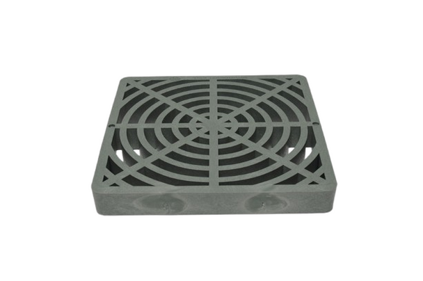 Square Catch Basin Grate - Green