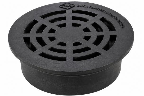 Round Grate - Black