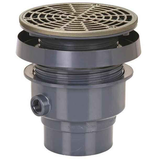 Drain Finish Line 3 Pvc 6nb R&s Rnd-e
