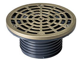 Finish Head Abs 3 Drain 5ss Stmp Rnd