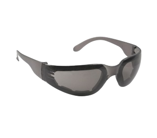 Radians Mirage Foam Smoke Safety Glasses