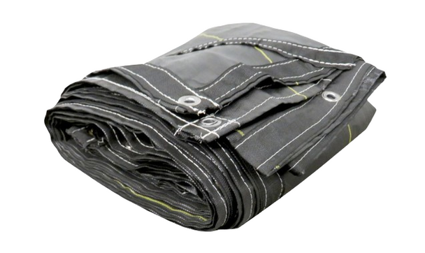 Eagle Industries Containment Screen 50' x 50' 85% Black Mesh Non-FR