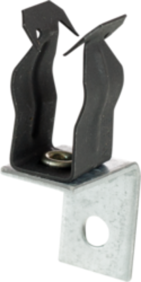 Angle Bracket with Conduit Clip - BA50