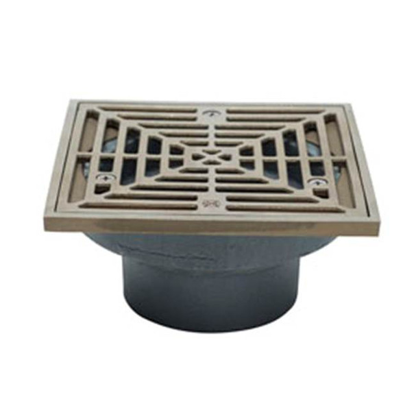 Drain Big Mouth 3 Ni S&sq R No Hub