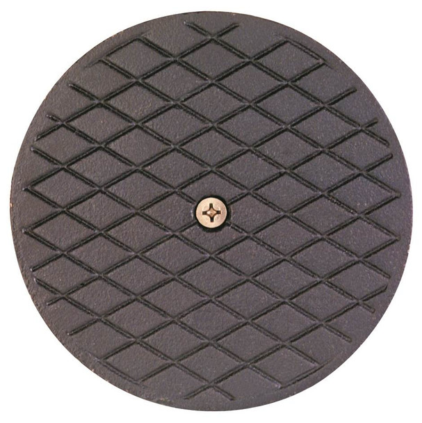 Cover Ci 6 1/8" Diam W/center Screw
