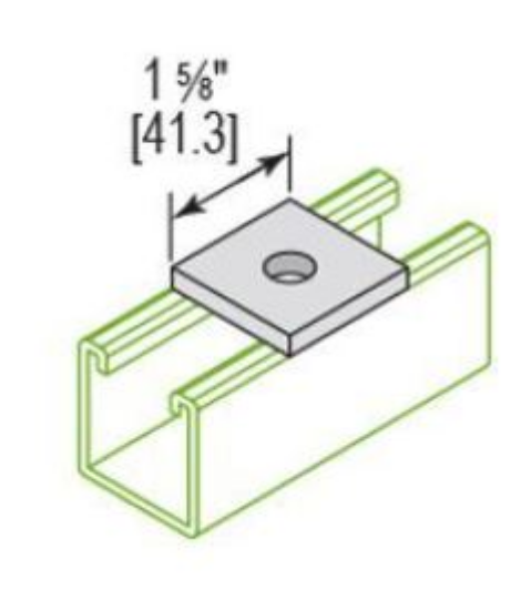 Square Washer - SW025EG