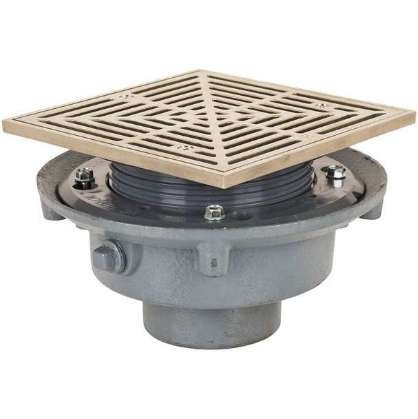 Adj Flashing Drain 2 Nh 7nb R&s Sq