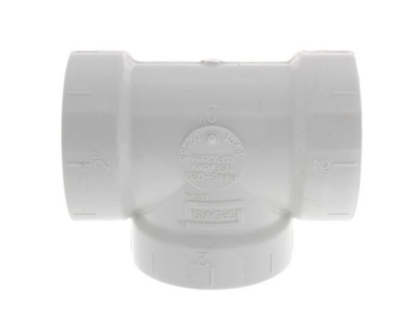 PVC DWV Flush Cleanout Tee (H x H x FPT)