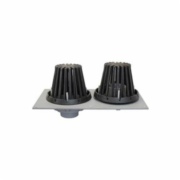 Roof Drain & Overflow Combo 2in Nh Ci