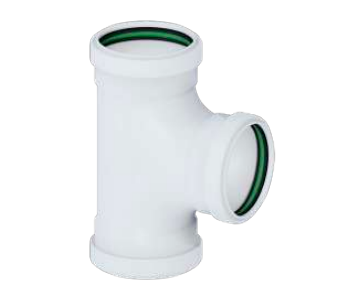 4" SDR 35 2-Way Cleanout Tee G x G x DWV