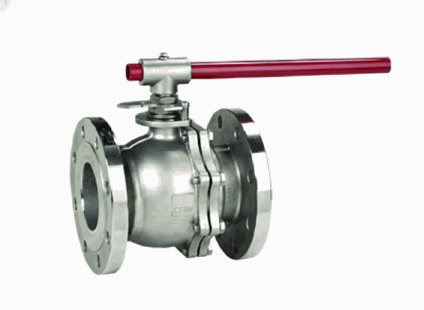 150# 316 Stainless Steel Full-Port RTFE Flanged Ball Valve — Model 6156