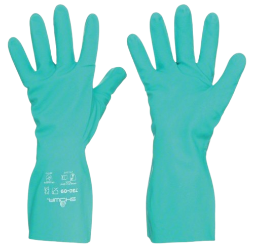 Showa 845-730-09 15Mil Flock Lined Glove (Size 9 LG)