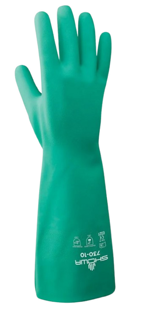 Showa 845-730-10 15Mil Flock Lined Glove (Size 10 XL)