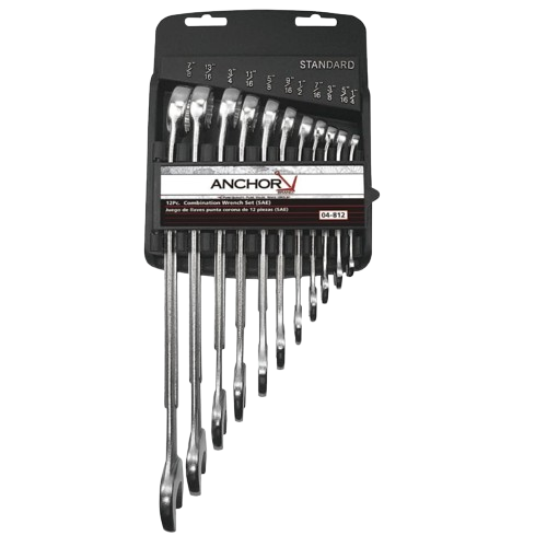 Anchor Brand 1/4-7/8" Combination Wrench Set (11-Piece)