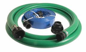 Grainger Pump Hose Kit 3" ID Quick Coupling PVC Hose Assembly