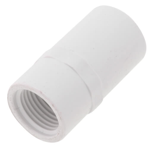 Schedule 40 PVC Female Deep Socket Adapter (SOC x FPT)