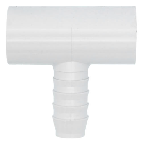Schedule 40 PVC Transition Tee (SOC x INS x BARB)