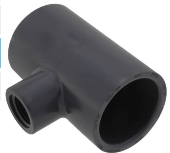 Schedule 80 PVC Tee (FPT)