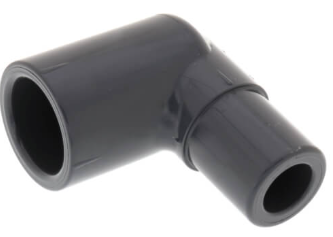 Schedule 80 PVC 90° Street Elbow (Spigot x Socket)