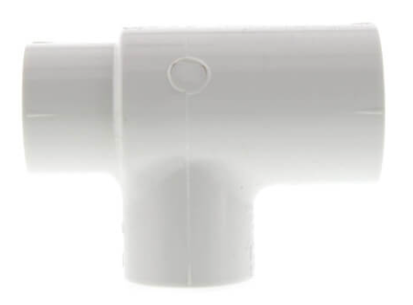 Schedule 40 PVC Reducing Tee Socket (SOC)