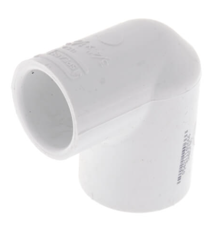 Schedule 40 PVC Reducing 90° Elbow Socket (SOC)