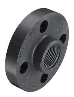 Schedule 80 PVC Van Stone Flange w/ PVC Ring (Socket)