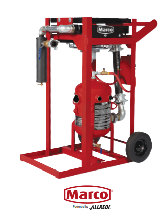 Marco 250 CFM Electric Cart Mounted Aftercooler 115V