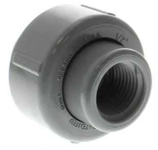 Schedule 80 CPVC EPDM Union (Socket x FPT)